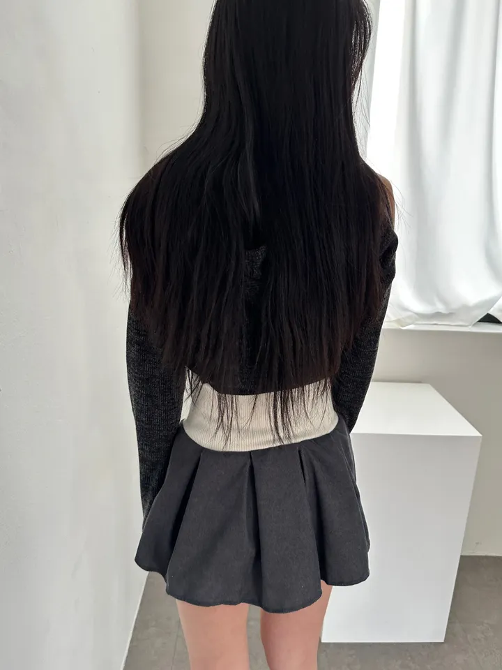 긴팔 티셔츠 모델 착용 이미지-S1L37