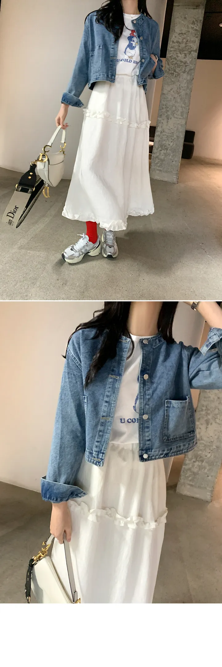 모하나 노카라 데일리 데님 자켓 상세 이미지 23