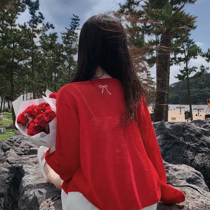 [재진행❤️/주문폭주]러블리 한도초과, 리본 자수 라운드넥 니트 가디건 상세 이미지 22