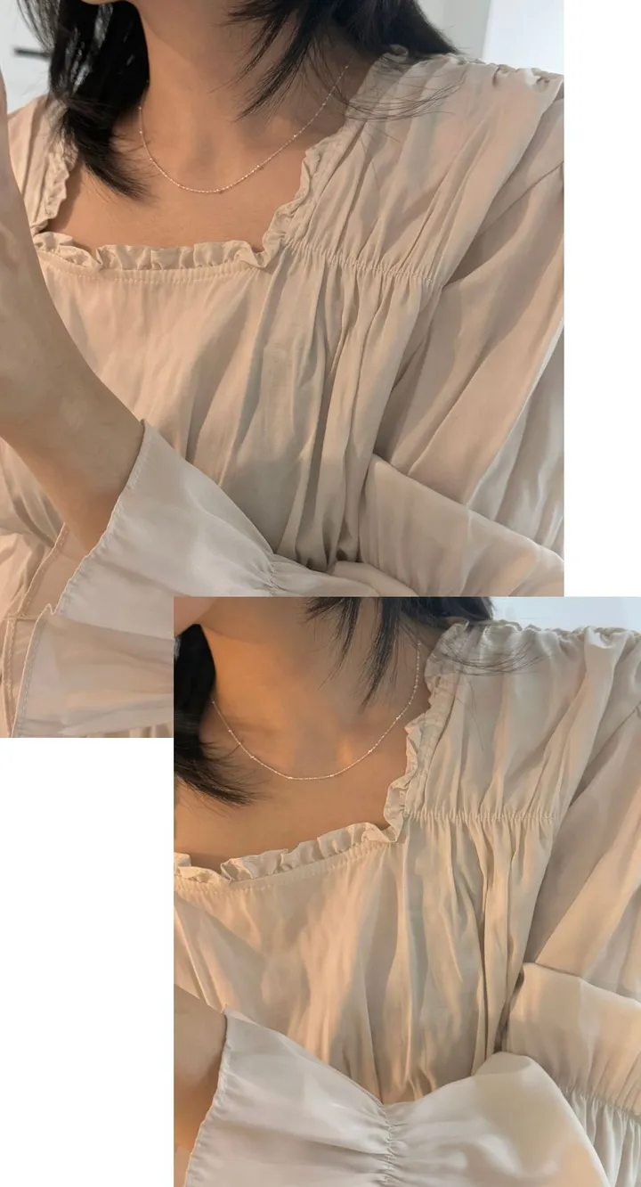 [silver92.5] 블링체인 데일리 목걸이 (1color) 상세 이미지 6