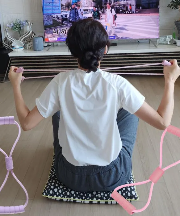 팔팔근력밴드 홈트 재활