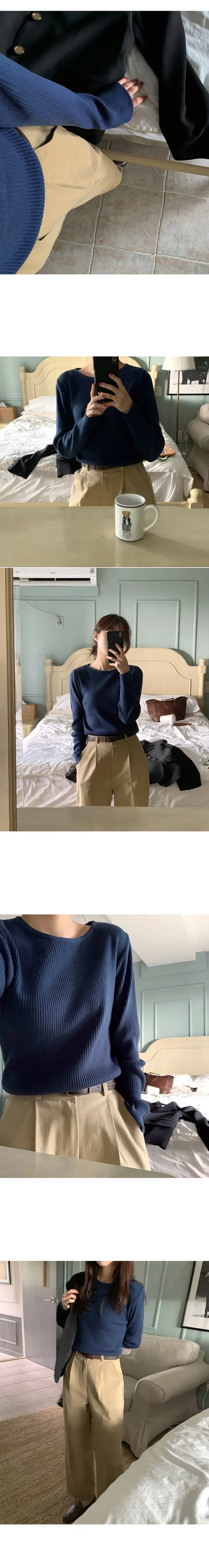 [4만장판매][98project] Autumn 위시 데일리 골지니트 상세 이미지 11
