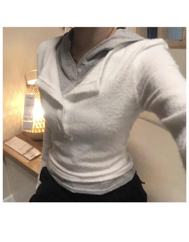 [몸매 보정핏 ⭐] 소피 앙고라 - hoodie 상세 이미지 22