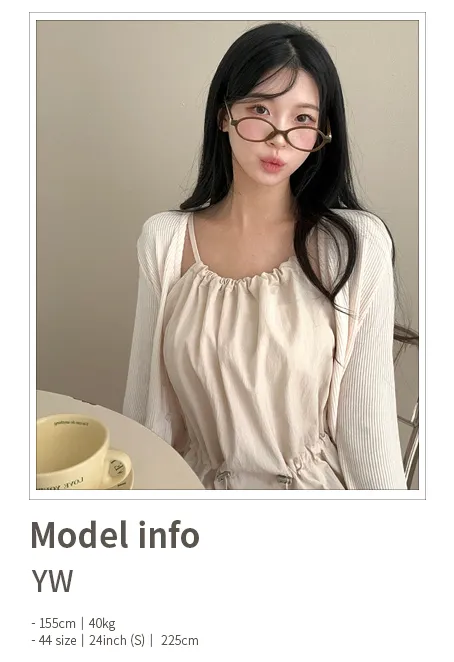 *묶음할인[여리핏💗/부드러워요] 프림 베이직 라운드 골지 긴팔 가디건 상세 이미지 7