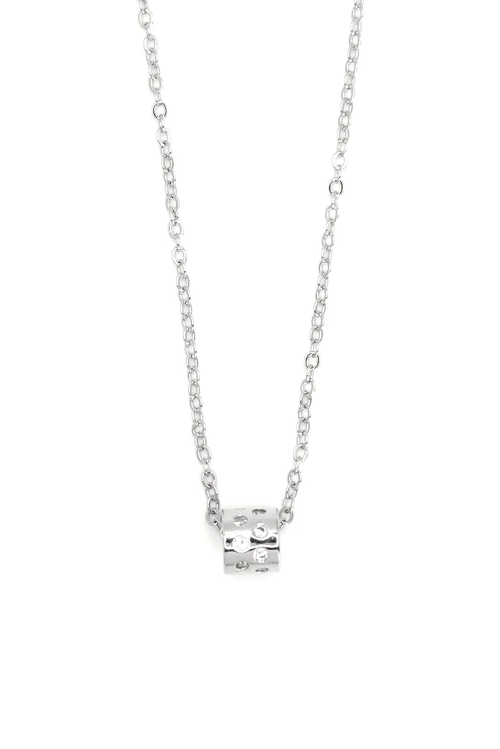 cubic roll necklace 상세 이미지 1