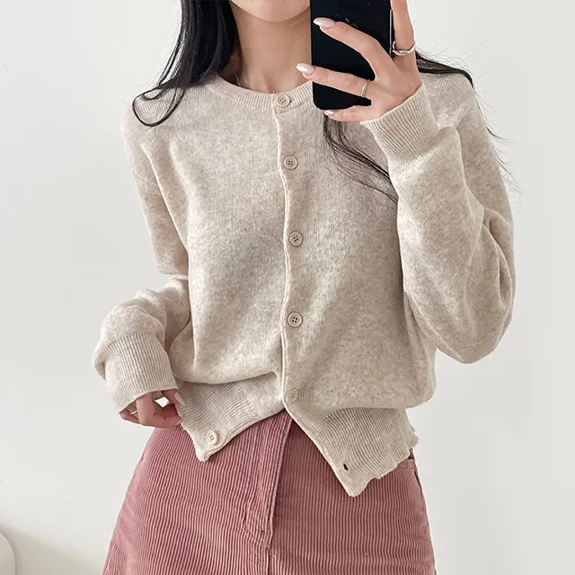 [~10컬러] 보노보노 크롭핏 단정해 니트가디건 상세 이미지 26