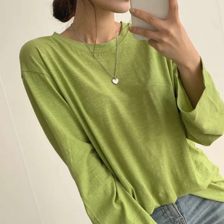 [ 필수템!/10colors ] 샌디 데일리 슬라브 긴팔T 상세 이미지 18