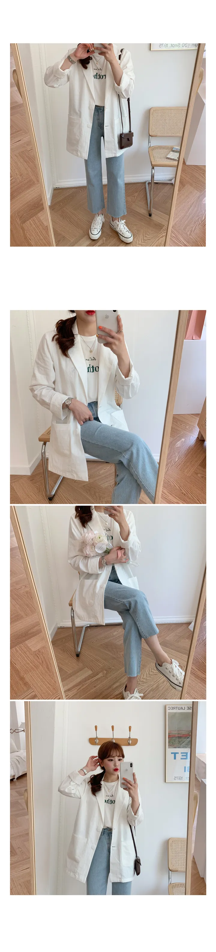 '당일발송'[landmade]인생핏키작녀썸머데님일자팬츠 (2color)'S-XL사이즈' 상세 이미지 31