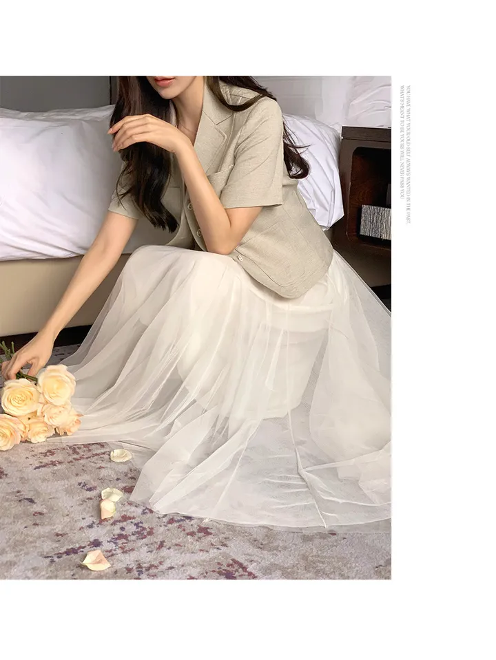 [1천장돌파][잘산템✨/하객룩,격식룩추천💗][자체제작] 디에나 트위드 세미크롭 자켓 상세 이미지 11