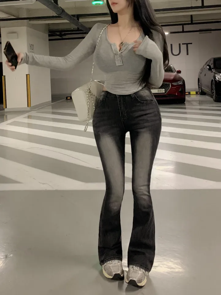 [몰캉..핫걸이되🥵] 미친 쫀득함 원탑 텐셀 또또 버튼 굴림밑단 긴팔 롱슬리브 티셔츠 (6colors) 상세 이미지 11