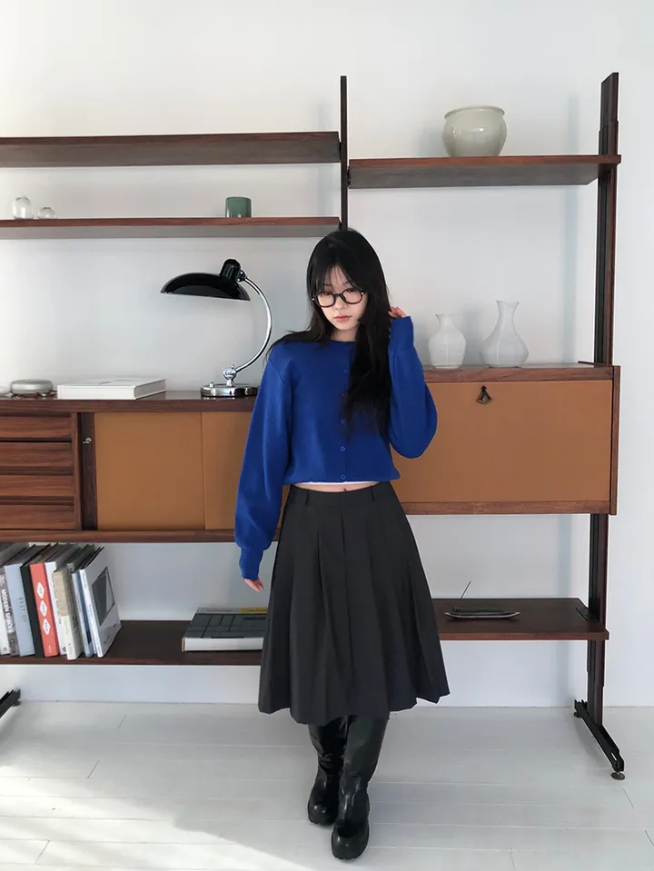 [MD적극추천🤍/후기극찬✨] basic round button cardigan 상세 이미지 11