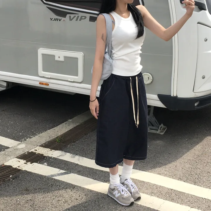 [*극찬핏]하프 생지 버뮤다 pt : half bermuda pants - 3 color 상세 이미지 18