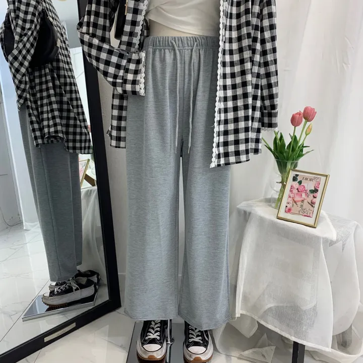 1+1 데일리 쭈리 일자 와이드핏 트레이닝팬츠 [3컬러] 상세 이미지 22