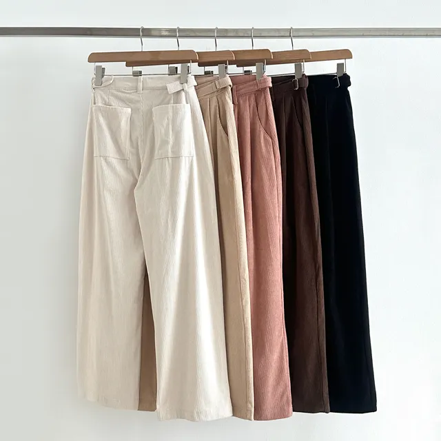 [~XL/3기장/허리조절!] 코듀로이 골덴 스트랩 코튼와이드팬츠 5color 상세 이미지 54