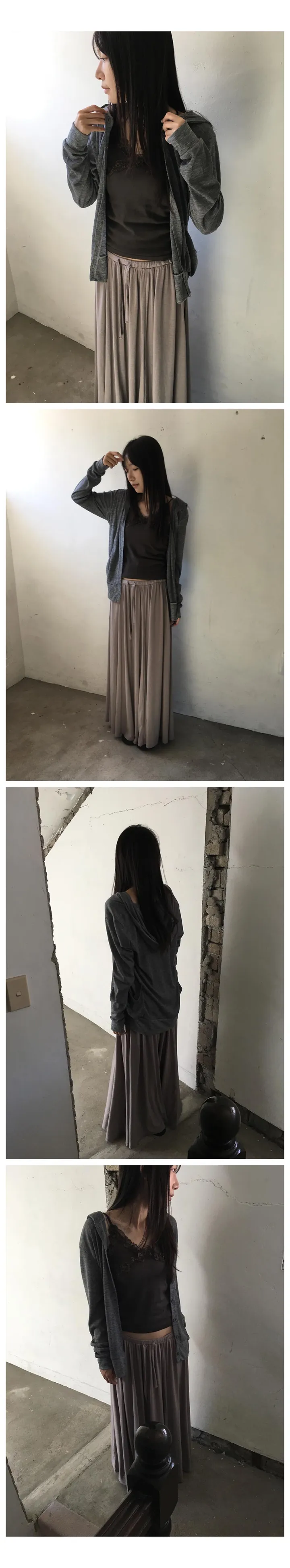 민소매 모델 착용 이미지-S1L19