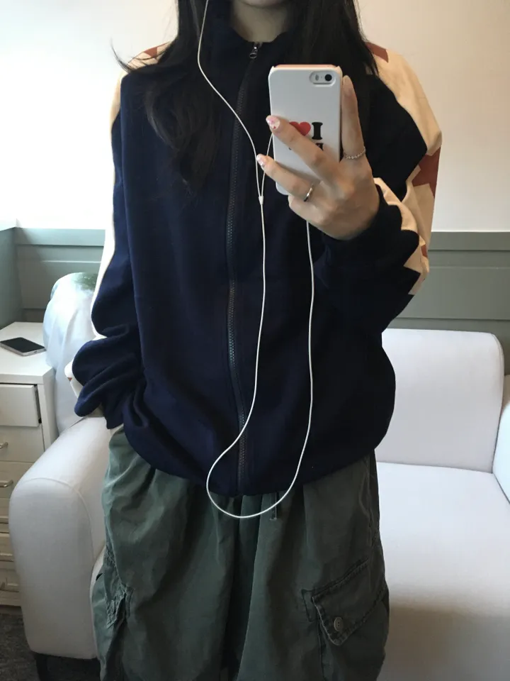 Hosi star printing Hood zip-up 호시 별 프린팅 후드집업 3color 상세 이미지 24