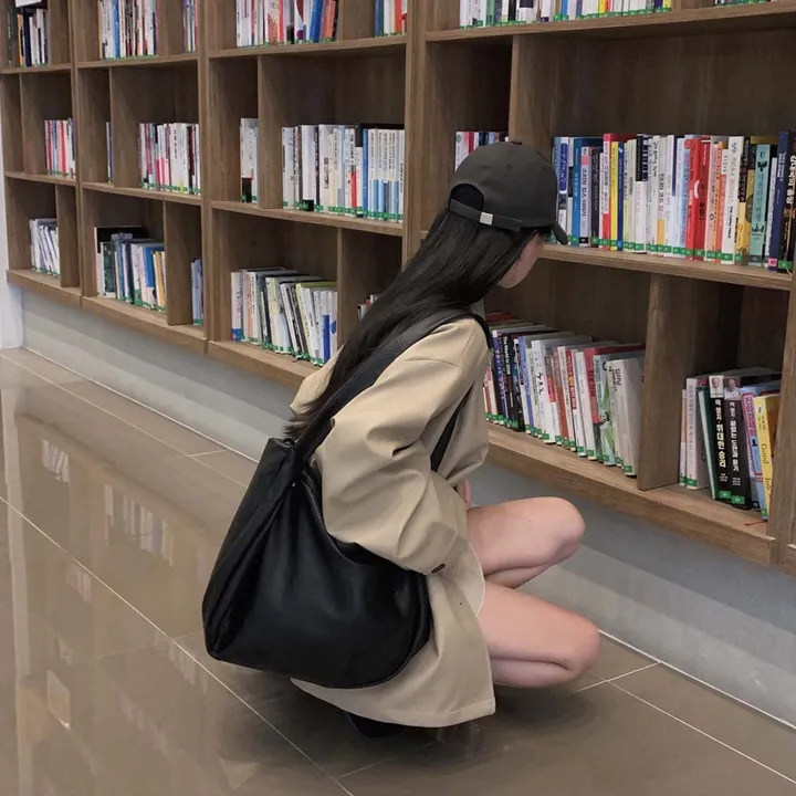 [힙덮는기장감~/블랙 당일출고🎉] 자체제작 #크치Made 오디너리 롤업 오버핏 하프 레더자켓 - jk 상세 이미지 56