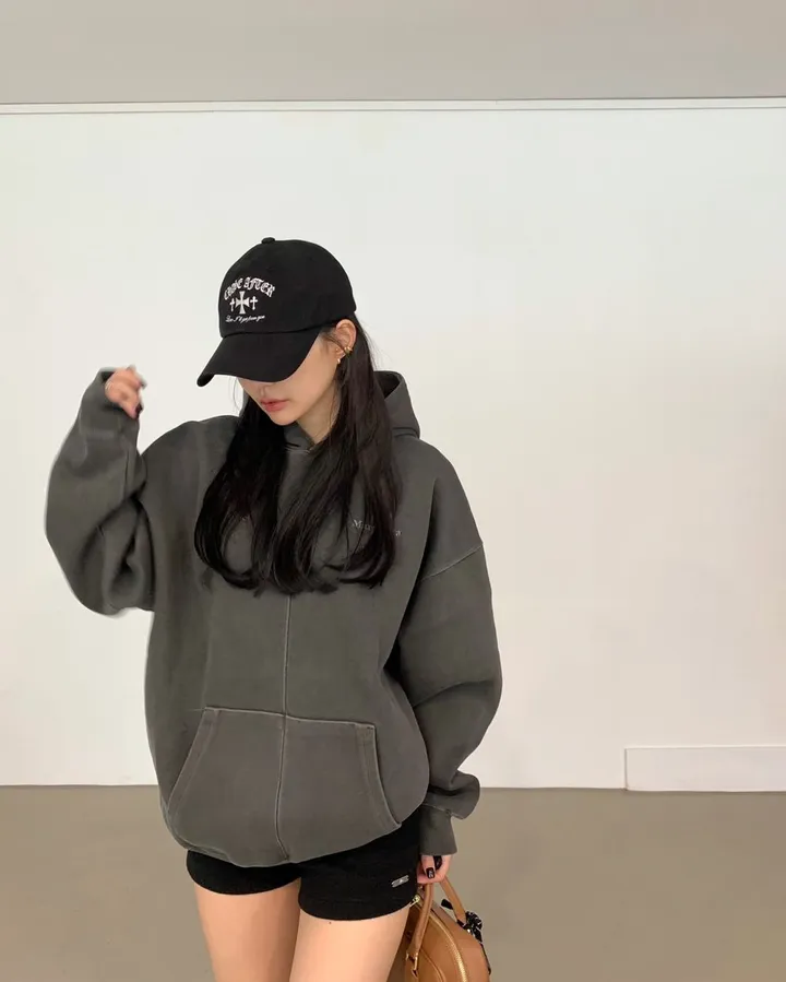 컬러추가[무조건소장/리니픽/3부레깅스/레깅스팬츠/캐주얼/가을신상/주말룩/데이트룩] 골지 마이크로 쇼츠 상세 이미지 23
