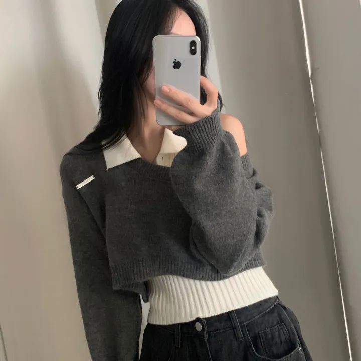[세트가격/디자인2개✨] 페일드 펜던트 오프니트 나시 투피스,셋업 - 3color 상세 이미지 12