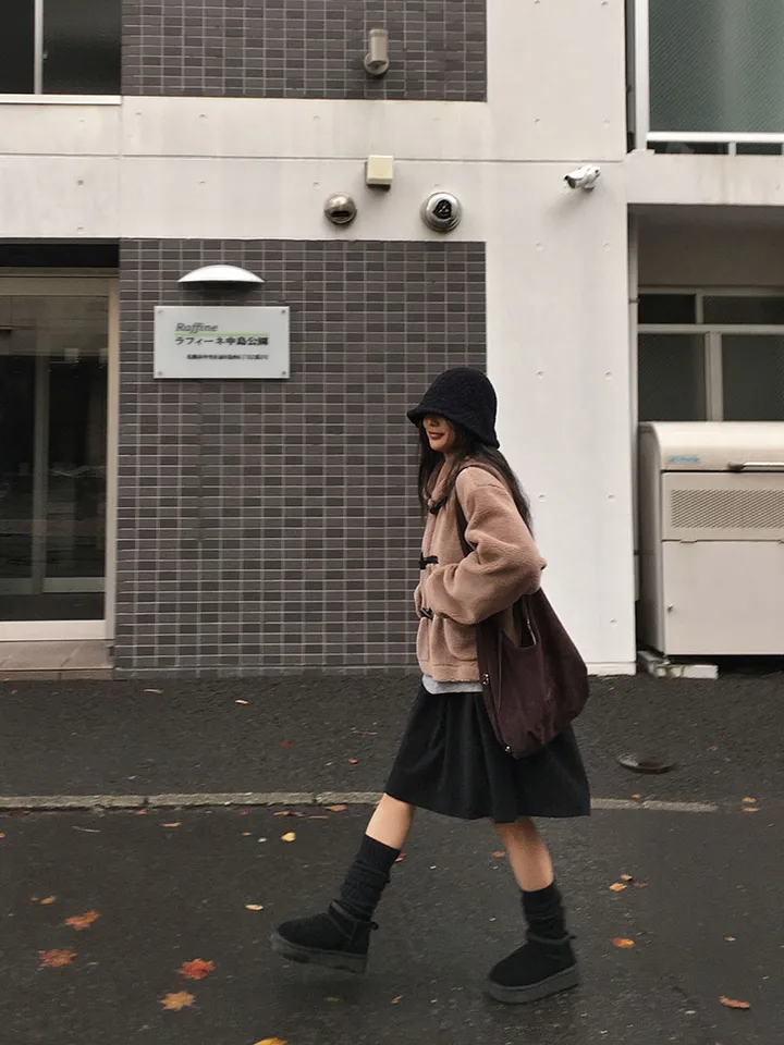 [왕따뜻🤎몽글몽글 *떡볶이코트* 양털 떡볶이자켓 겨울자켓 연말룩] 몽실양털떡볶이코트 상세 이미지 37