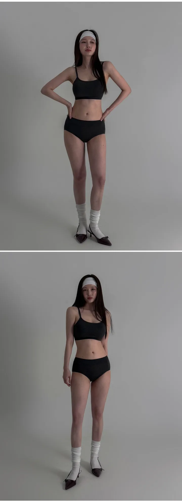 [빅사이즈 M ~ 4XL] 8colors 에어실키 만능 브라탑 내장캡 캡나시 이너탑 상세 이미지 46
