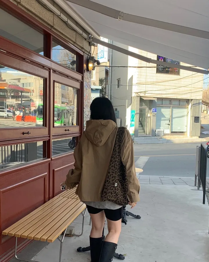 포터 후드 바람막이 야상 자켓 상세 이미지 7