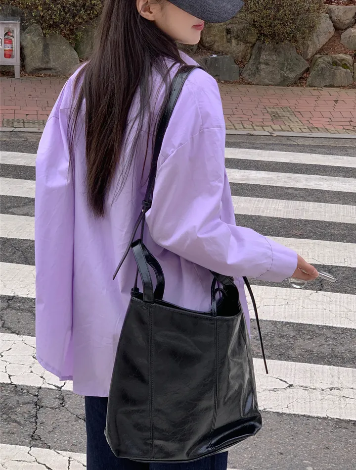 [4천장판매][MADE/핏보장인생셔츠] 에디 프렌치 코튼 오버핏 셔츠 남방 남녀공용 보이핏 레이어드 봄옷 봄신상 봄코디 봄상의 봄셔츠- 7color (KD1457,KD1910) 상세 이미지 78