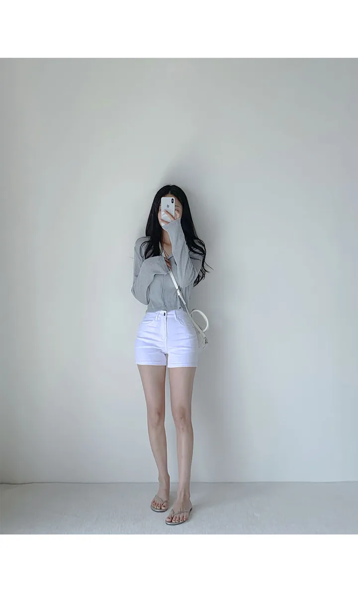 [살안타💖] 팝핑 솜사탕 니트 가디건크롭 시스루 레이어드 볼레로 커버업 부클 가디건 가을 간절기 아우터 살안타템 상세 이미지 27