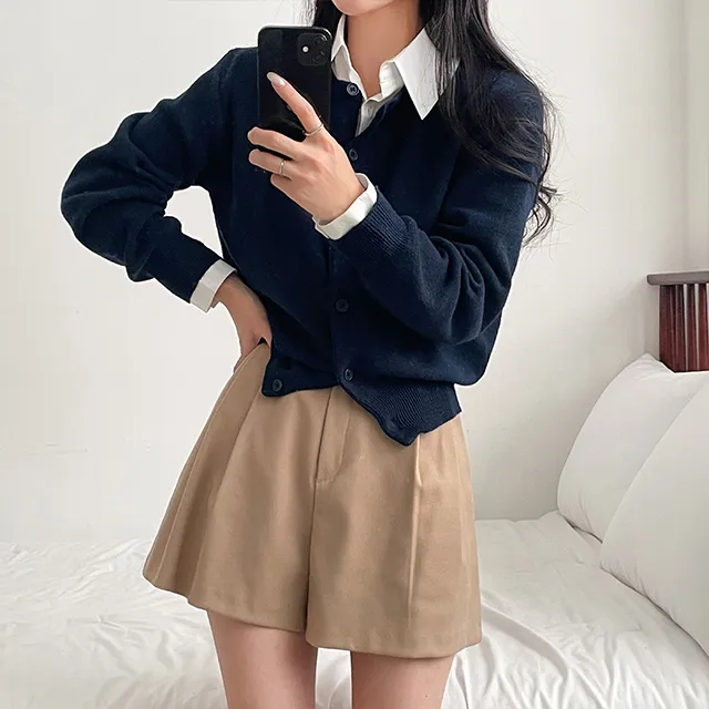 [~10컬러] 보노보노 크롭핏 단정해 니트가디건 상세 이미지 68