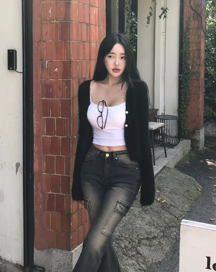 부하지않은! [*왕보들/여리핏] 앙고라 베이비컬러 투버튼 솔잎 가디건-6col 상세 이미지 31