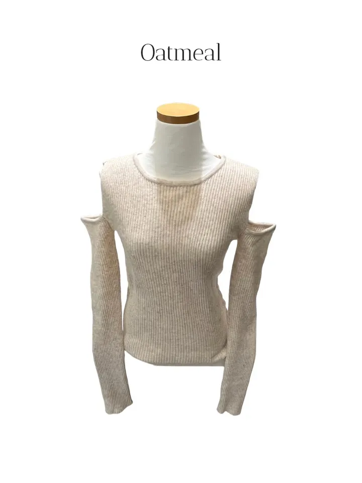 [ cashmere3% ] 골지 트임 긴팔티 (4color) 상세 이미지 27