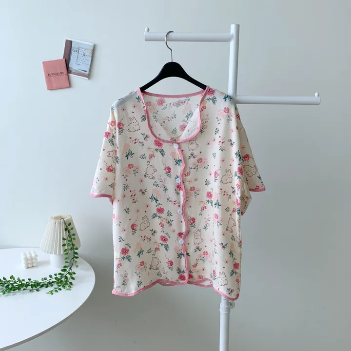💜강추템/구매각💜 3세트 여름꿀잠 지지미 홈웨어 잠옷세트 7color 상세 이미지 30