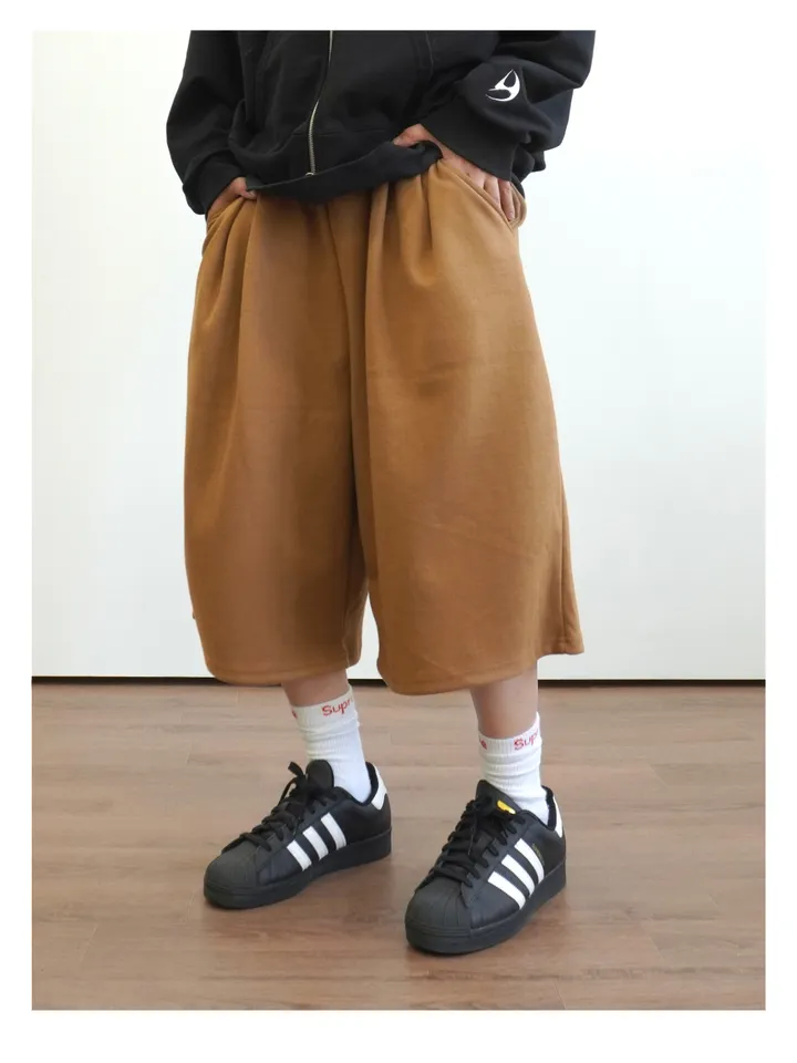 (블랙, 그레이 당일발송) 더블 크림 7부 버뮤다 팬츠 5C 상세 이미지 28