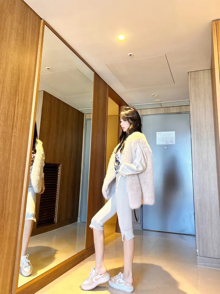 트임 골지 5부 바이커쇼츠 ( 3color ) / 접어서 입어두 예쁨 상세 이미지 13