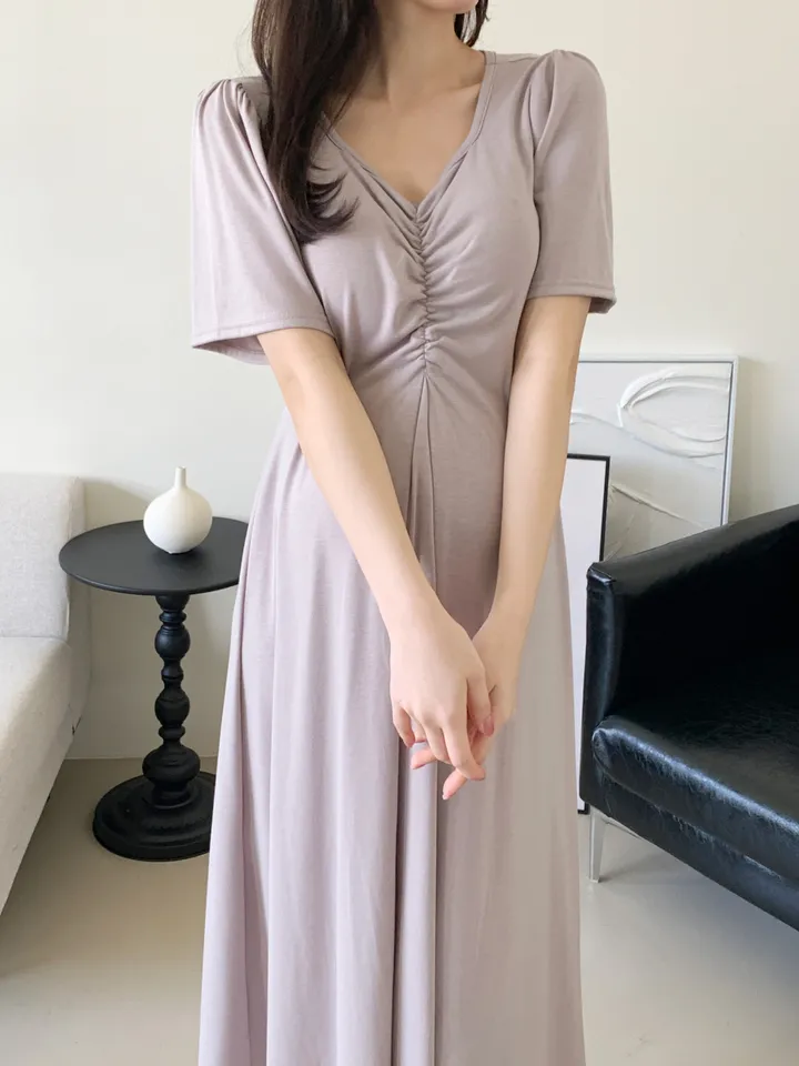자체제작 세실리아 캡내장 반팔 임산부원피스 상세 이미지 18