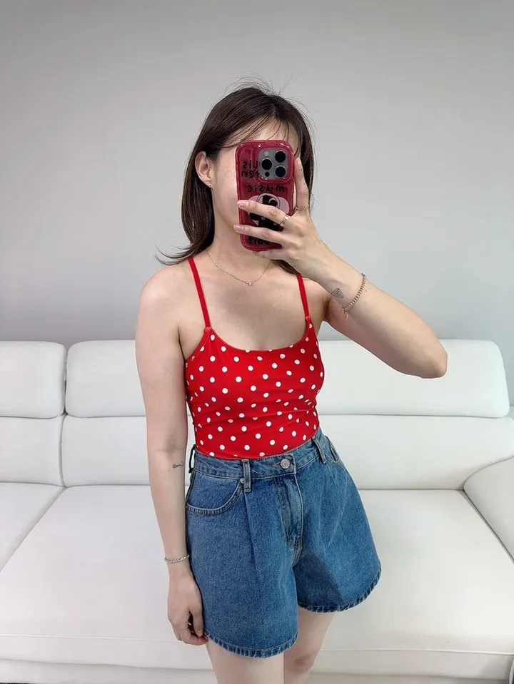 도트모노키니 땡땡이 수영복 여름비키니 비치웨어 워터밤 상세 이미지 6