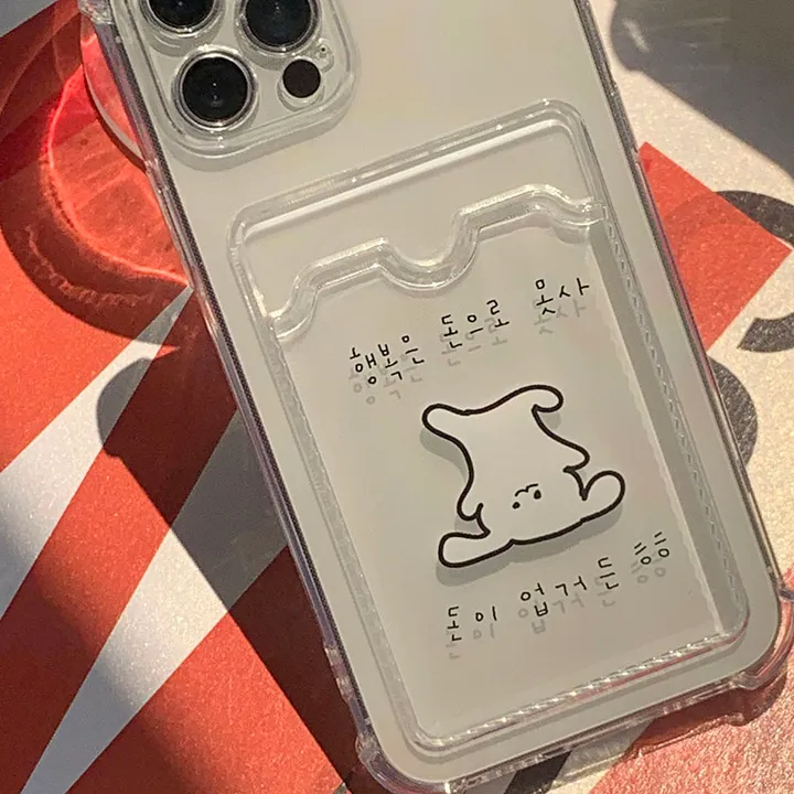 [withsome카드수납]얼렁뚱땅 토끼 카드수납 폰 케이스 상세 이미지 8