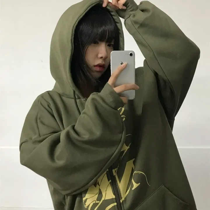 (기모선택/국내)Punk Two way Hooded zip-up - 3color 상세 이미지 7