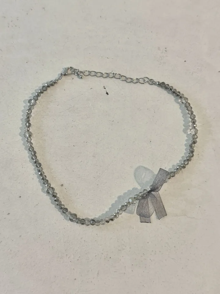 [made] 원 포인트 오간자 리본 초커 목걸이 (3color) 상세 이미지 25