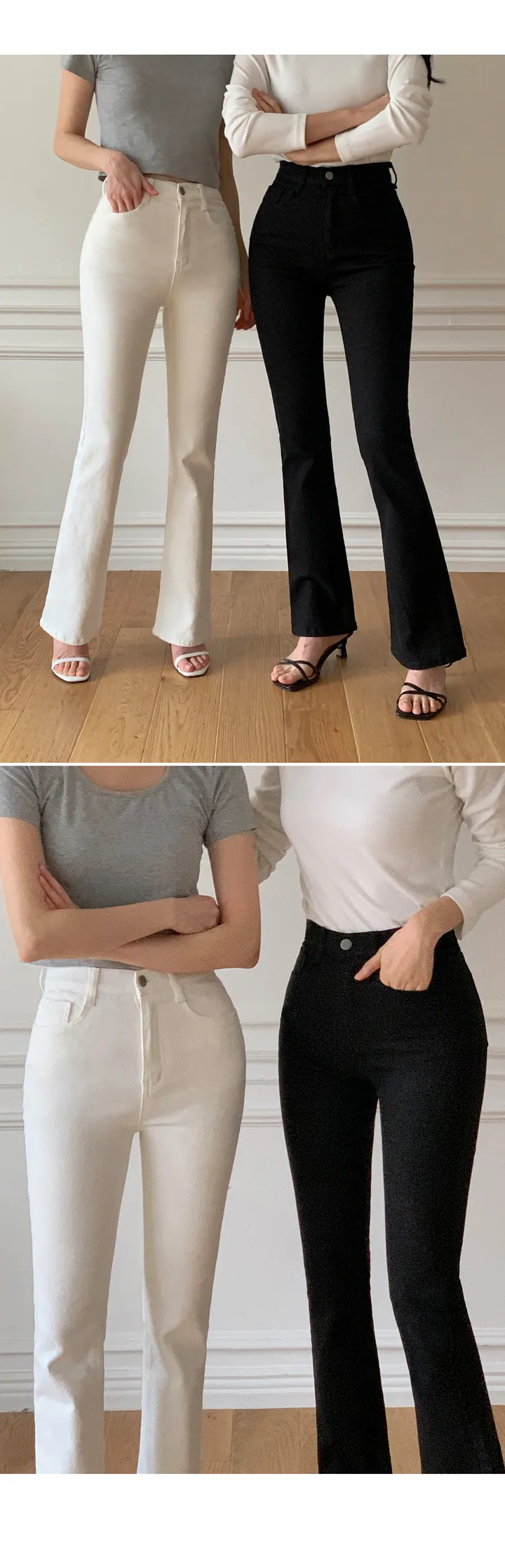 [6천장돌파][XS-L][BEST of the BEST🖤][가성비데님][자체제작] Better Jeans (No.193) 쥔장추천 비율핏 롱부츠컷 [2Types기본/롱(+5cm) 상세 이미지 15