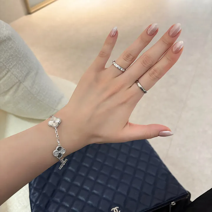 오늘출발/(high quality)18k  퀄팅 미니 다이아 가드링 세트 상세 이미지 6