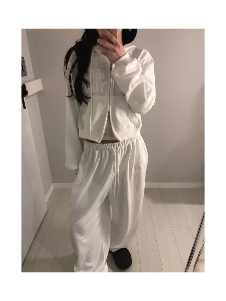 [할인🤎set] 이스턴 패치 후드집업 트레이닝 세트 (3color) 상세 이미지 2