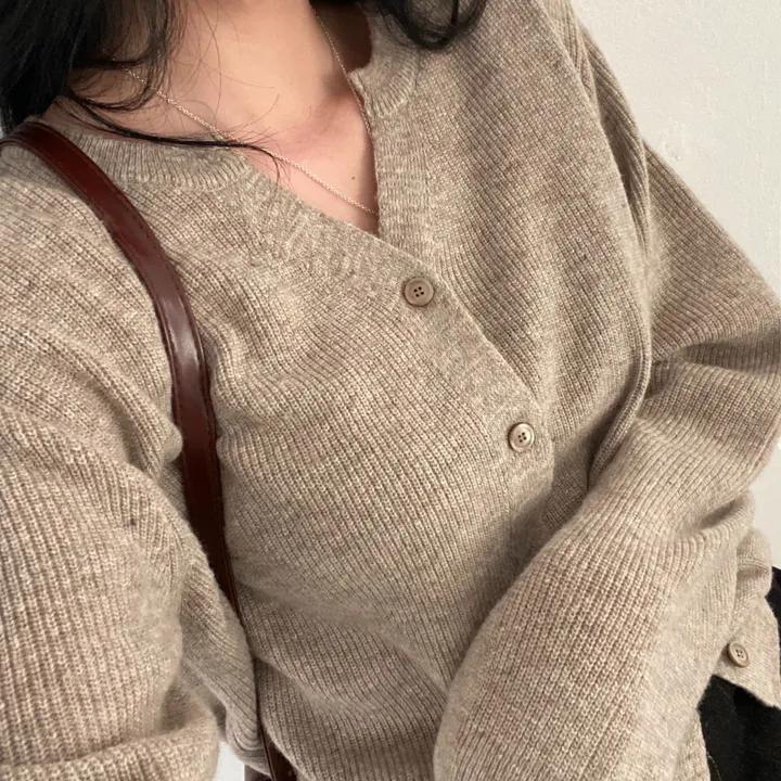 [부드러운니트/4만장판매✨] 캐시 트임 니트 가디건 상세 이미지 24