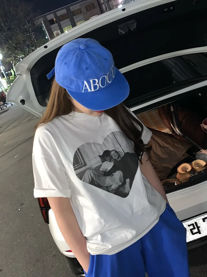 [대두도소두만들어주는핏🧢❤️/최저가💌] 어바웃 레터링 캠프 캡 모자 볼캡 (3color) 상세 이미지 34