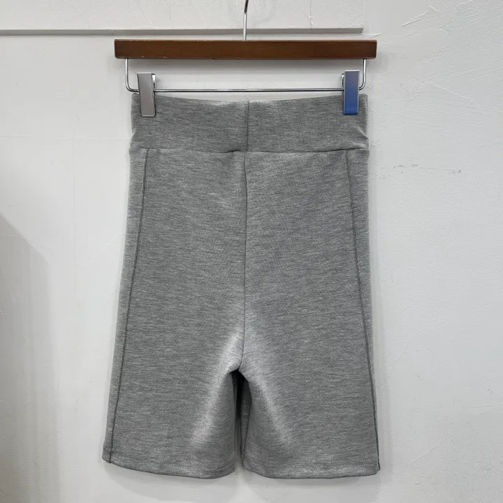 (봄신상) [쇼츠레깅스/옆절개라인] 패치 절개 4부 레깅스 2color 상세 이미지 6
