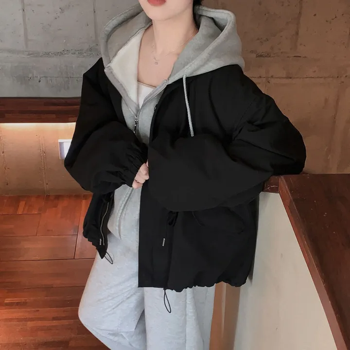 [왕오버핏🤍]간절기 아우터 1등,스프링앤어텀 매트 코튼 야상 점퍼 상세 이미지 28