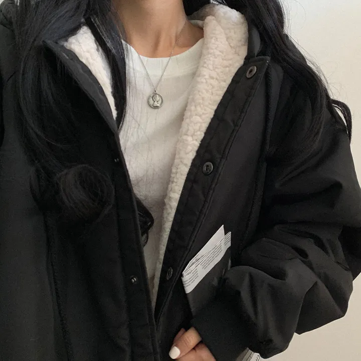 [ 겨울까지 ] 안감 양털 왕따뜻 야상 점퍼 상세 이미지 87
