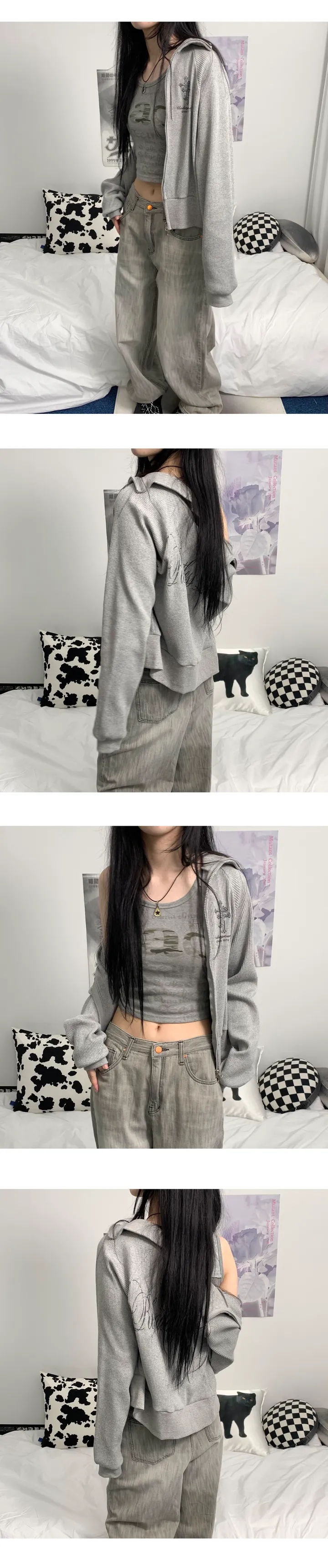 saint golgi zip-up (3color) 상세 이미지 18