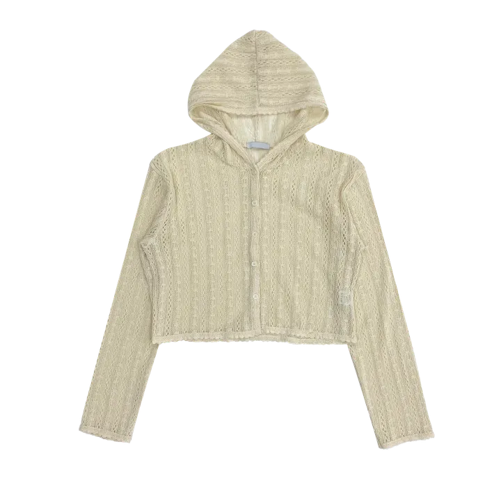 [살안타템/빈티지] mori lace hooded cd 상세 이미지 7