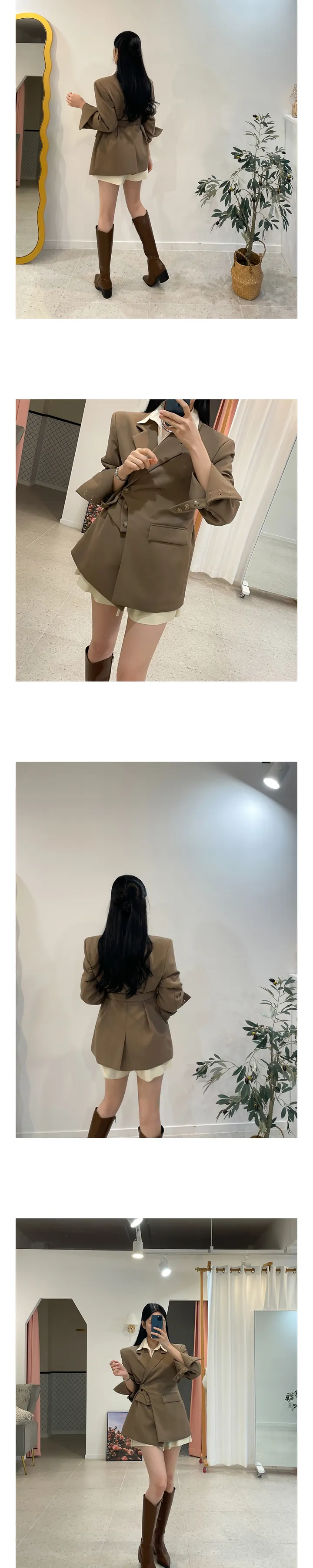 [최저가/당일출고] 라쉬 언발버튼 자켓 상세 이미지 17
